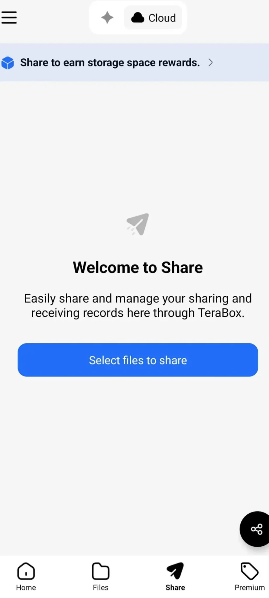 Terabox sharing